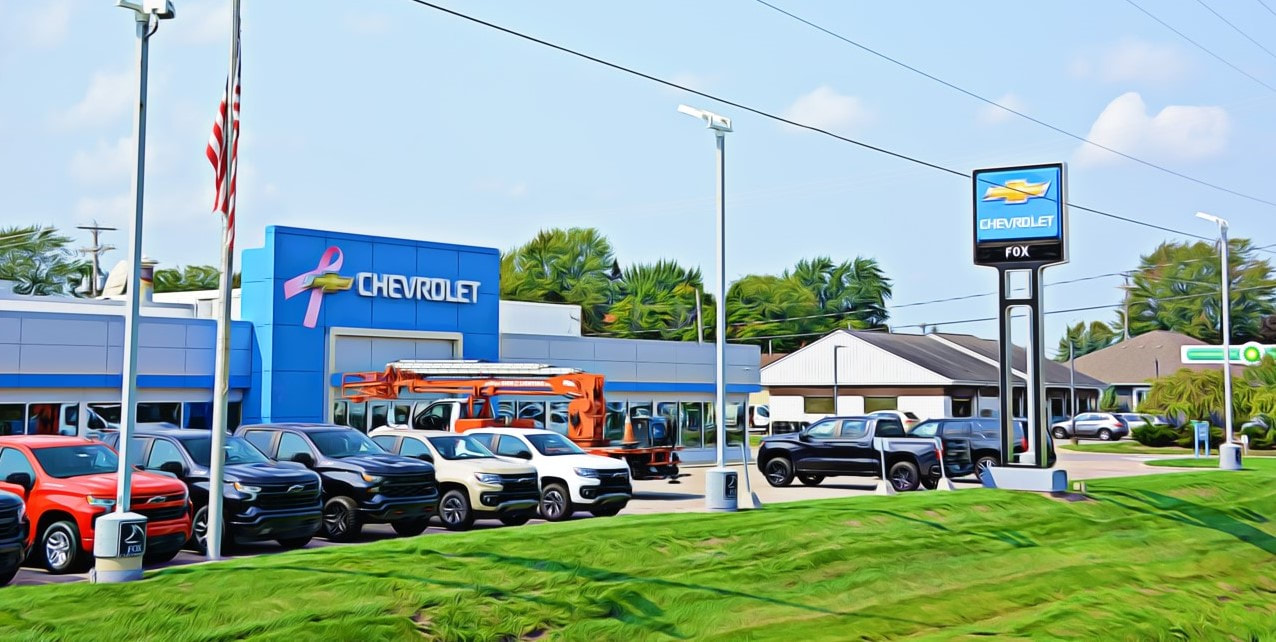 Chevy car dealer in Caledonia