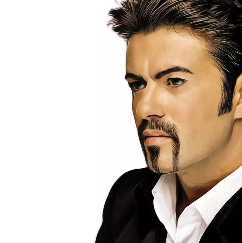 painting of George Michael
